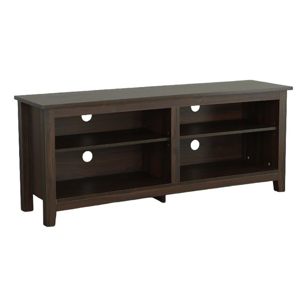 Progressive Furniture Mahogany TAFT 58 Inch TV Entertainment Console