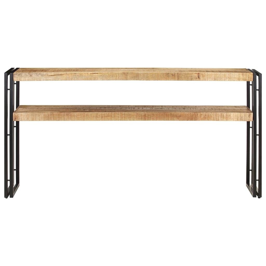 Console Table 59.1&quot;x11.8&quot;x29.5&quot; Rough Mango Wood