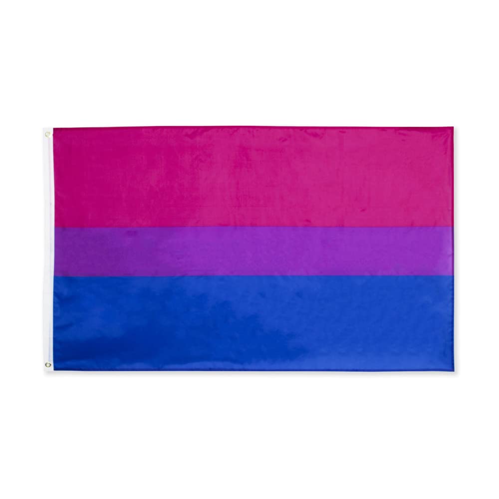Flaglink Bisexual Pride Flag 3X5Fts - Bi Rainbow Banner