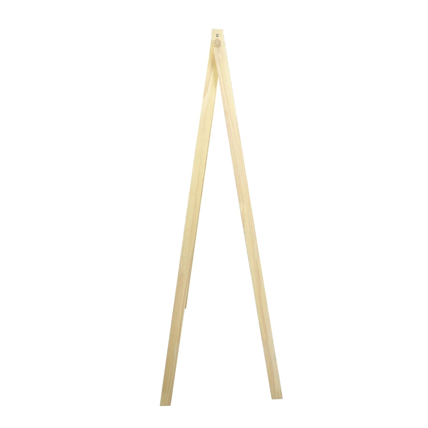 Solid Wood No Tool Assembly Collapsible Aesthetic Clothing Garment Rack