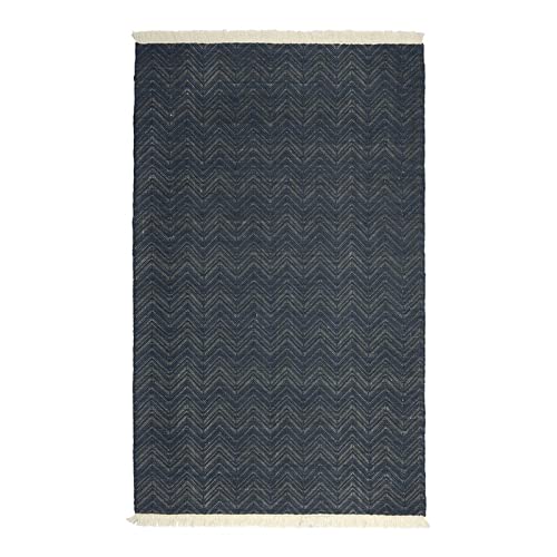 Kosas Home Miller Area Rug, Bedroom, Kitchen Living Room, 8' X 10', Navy