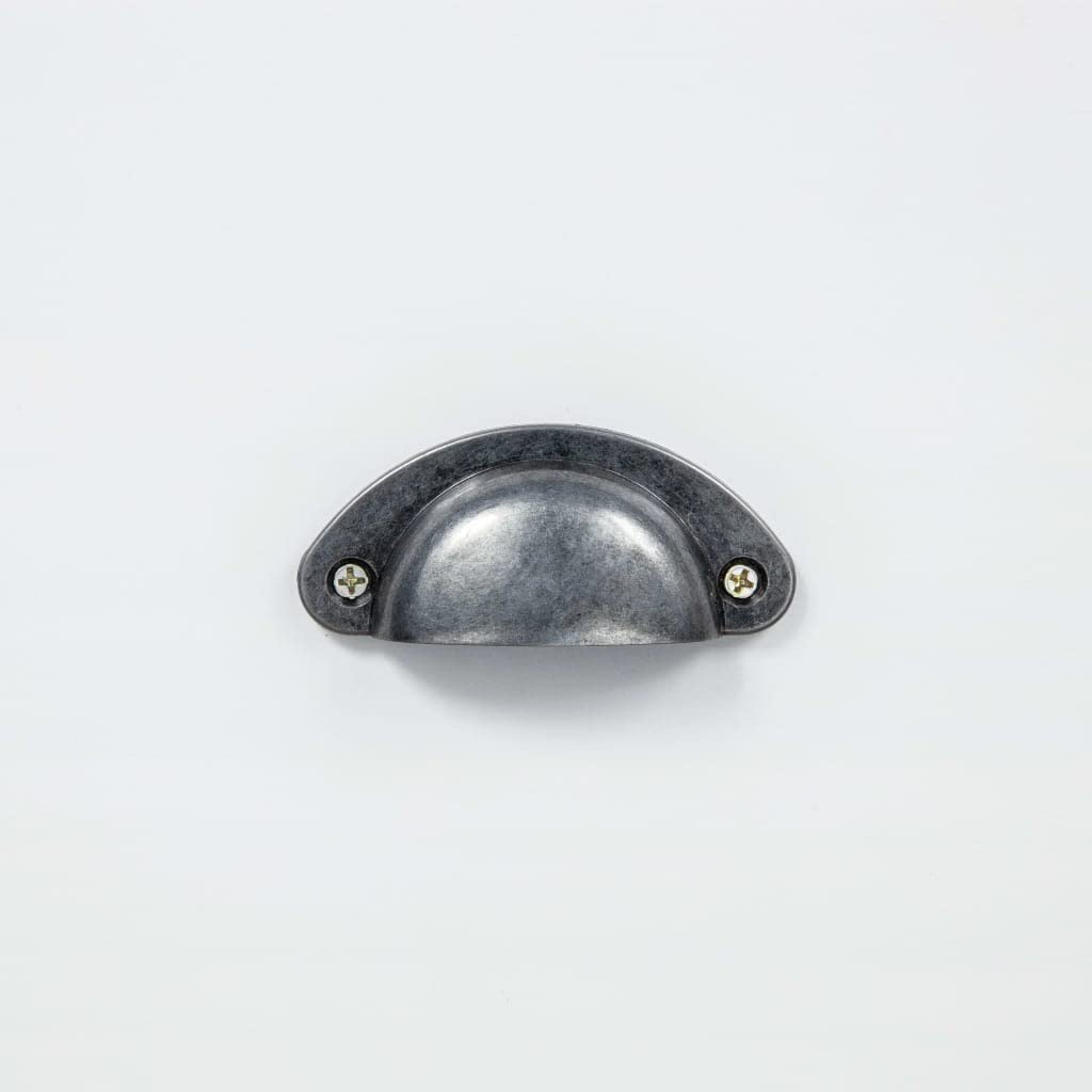 vidaXL Solid Pine Wood Bedside Cabinet - White/Honey Brown, Scandinavian Style Nightstand, 18.1&quot;x13.8&quot;x19.5&quot;, Living Room/Bedroom Accent Table with 2 Drawers