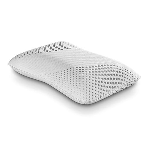 PureCare Recovery Elegant Pillow Features CELLIANT fibers and Sculpted Temperature Neutral Memory Foam, Standard (PCCELV706)