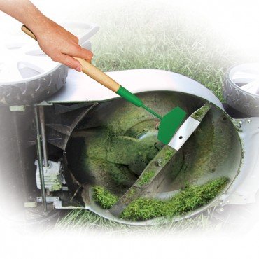 Bw Brands Long Handle Lawnmower Deck Scraper - 18 Inches Long