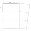 Yeachlaing 2  4 Inch Removable Blank Freezer Labels,Water/Oil/Tear Resistant/Ink Won'T Smudge No Residue (105Pcs,1 Bag)