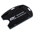 Black Ek Dual Sided Smart Card Holder With Slot Holes (10574) By Ek Usa