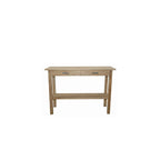 Anderson Teak Rectangular Serving Table with Two Drawers and One Shelf