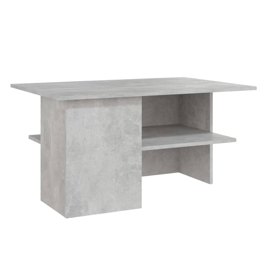 Vidaxl Coffee Table Concrete Gray 35.4&quot;X23.6&quot;X18.3&quot; Engineered Wood