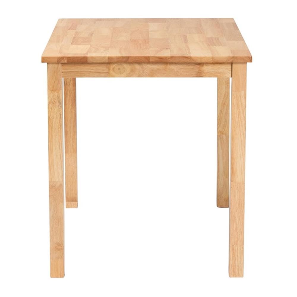 Baxton Studio Eveline Modern Natural Brown Finished Wood 43-Inch Dining Table