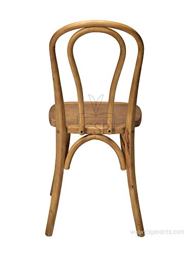 Commercial Seating Products Bentwood Tinted Raw Chairs, 2-Pack