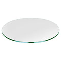 Dulles Glass 20' Round Glass Table Top - Tempered - 3/8' Thick - Flat Polished