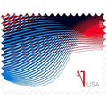 Usps Patriotic Wave Billowing Flags (Sheet Of 10) $1 2015 Scott #4953