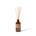 P.F. Candle Co. Amber & Moss Classic Scented Rattan Reed Diffuser (3.5 fl oz) Amber Glass Jar, Fine Fragrance Oil, Low Maintenan