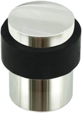 Inox Dsix02-32 Cylindrical Floor Mount Door Stop, Polished Stainless Steel