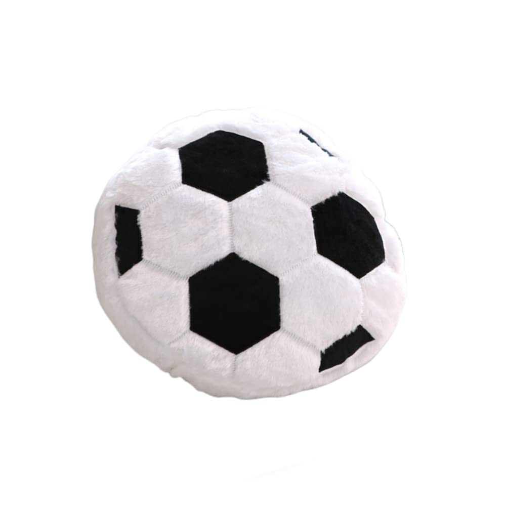 Ophrbu Football Sports Pillow Fluffy Soft Throw Pillow Toy ,14' Durable Sport Basketball Plush Toys,Plush Pillow Toys Gift For