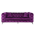 Acme Atronia Sofa in Purple Fabric