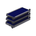 Trodat Replacement Ink Cartridge 6/4913 - Pack Of 3 Color Blue