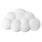 Arisase Cloud Wrist Rest Cushion For Mouse Ergonomic Soft Pu Leather Memory Foam Wrist Pain Relief Mouse Wrist Support Pad With