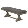 Best Quality Furniture Dining Bench (Single) Gray