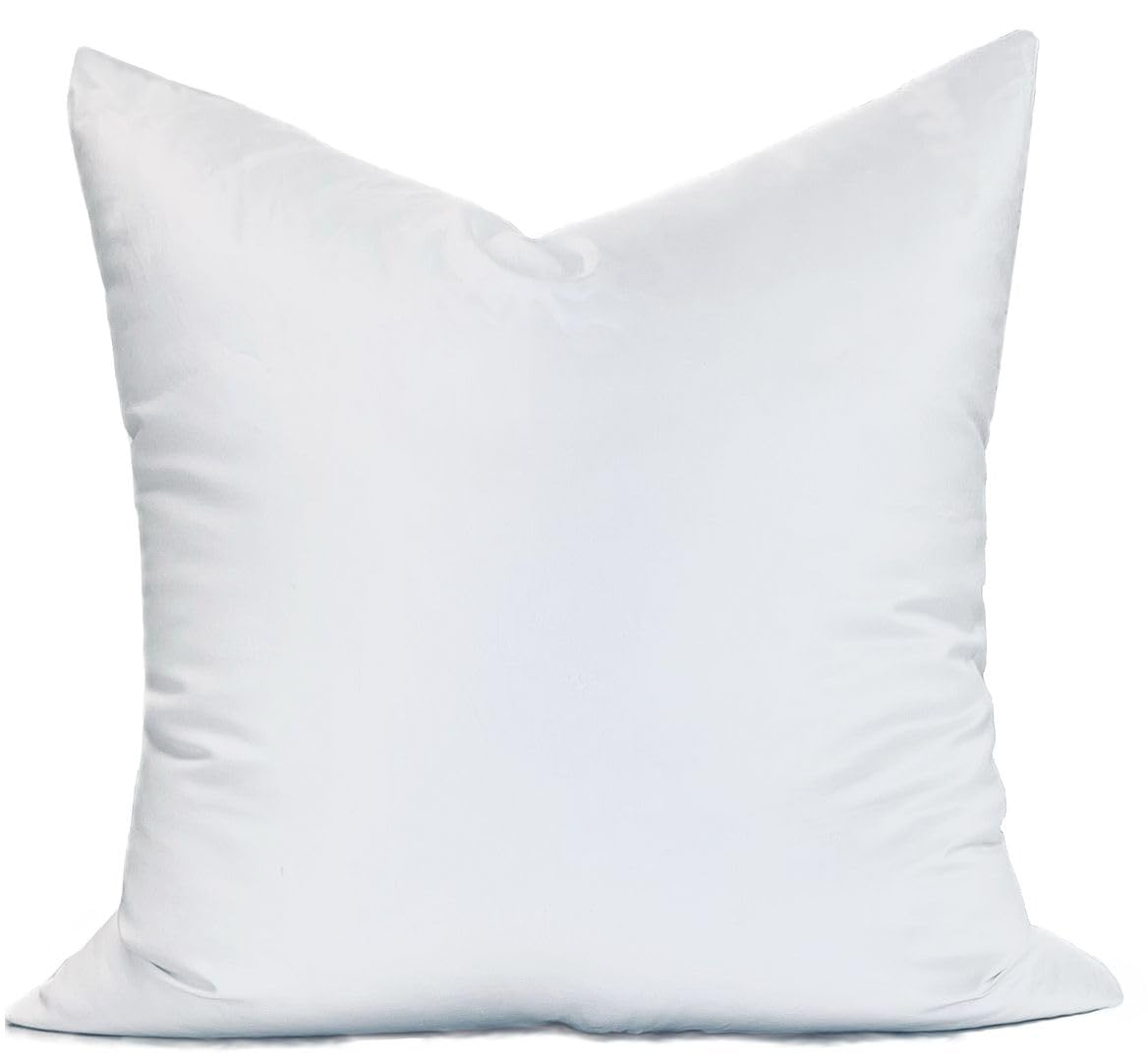 Moonrest 28X28 Inch Synthetic Down Alternative Square Pillow Insert Form Stuffer For Sofa Shams, Decorative Throw Pillow, Cushio