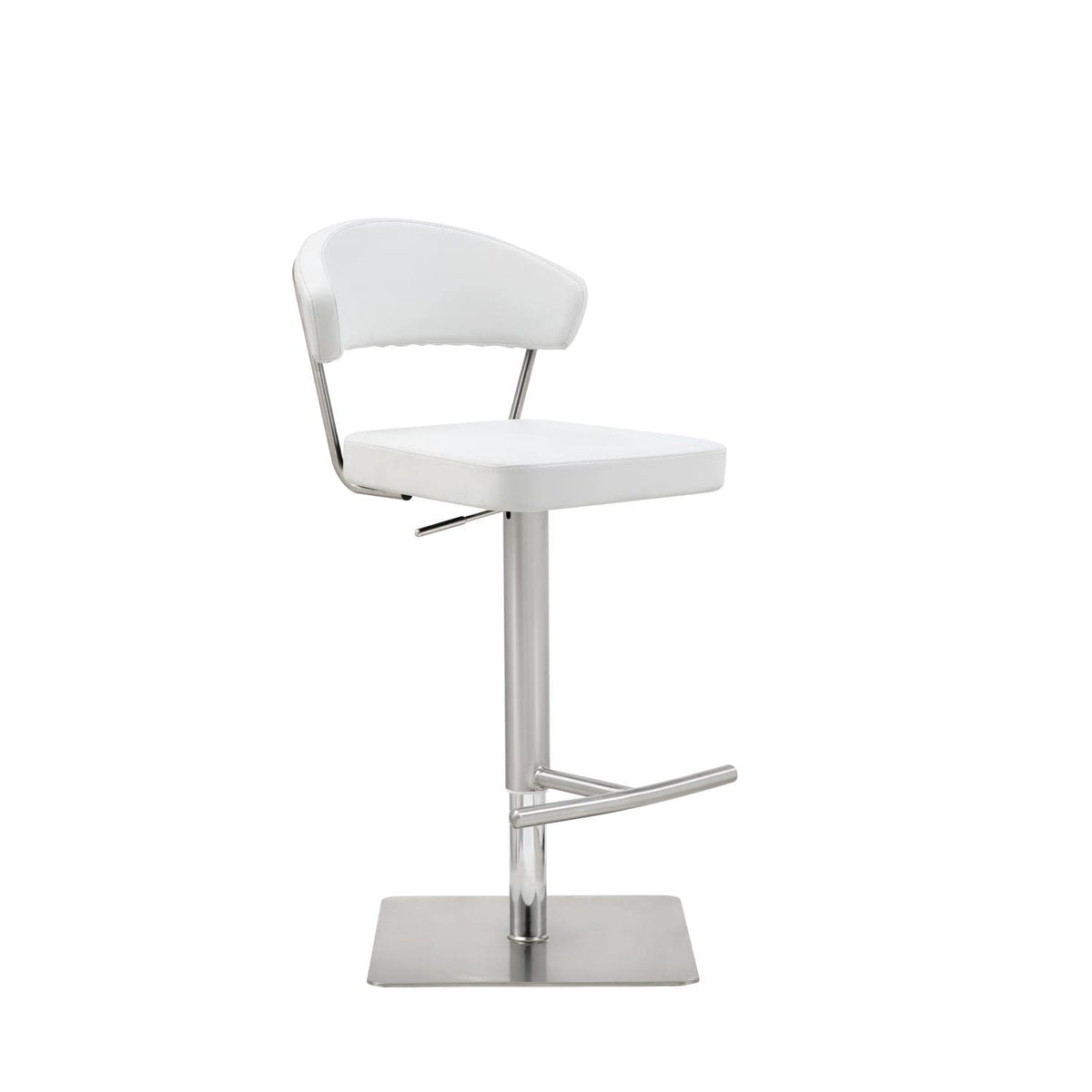 Whiteline Modern Living Maureen Bar Stool White