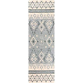 Rizzy Home Alora Decor Lavine 2'6" X 8' Tribal Motif Natural/Gray/Dk Gray Area Rug