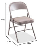 Lorell Steel Folding Chair (62501)