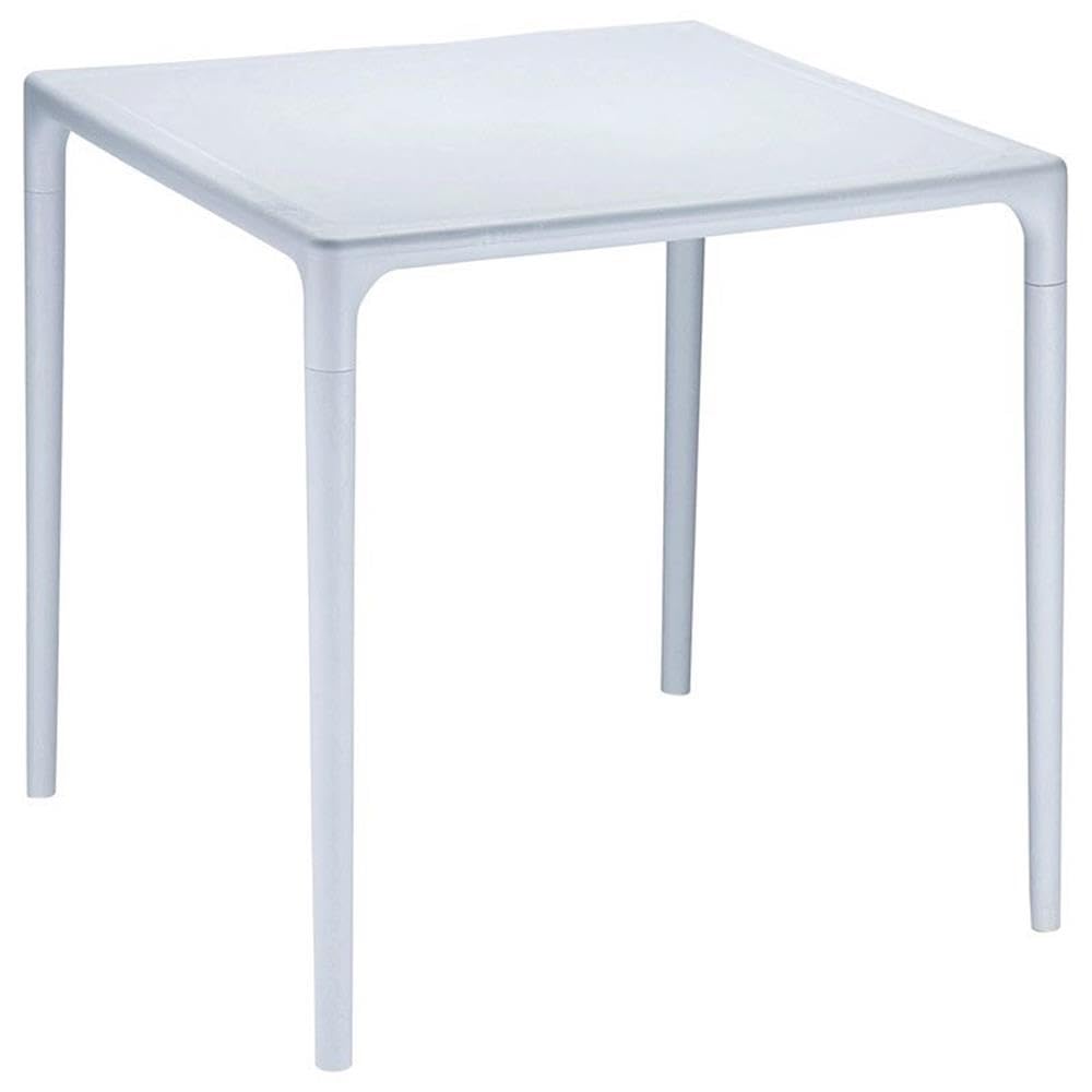 Compamia Mango 28 Square Patio Dining Table in Gray, Commercial Grade
