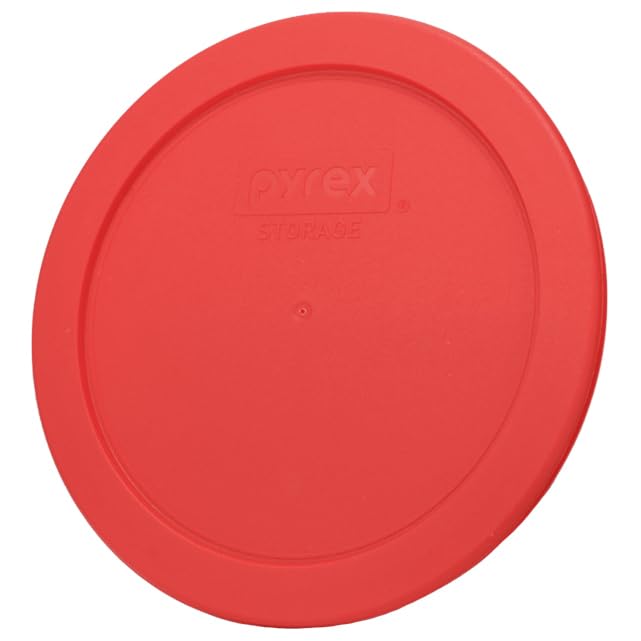 Pyrex 7201-PC 4 Cup Red Food Storage Replacement Lid - Made in USA