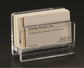 Acrylic Lucite Clear Business Card Stand