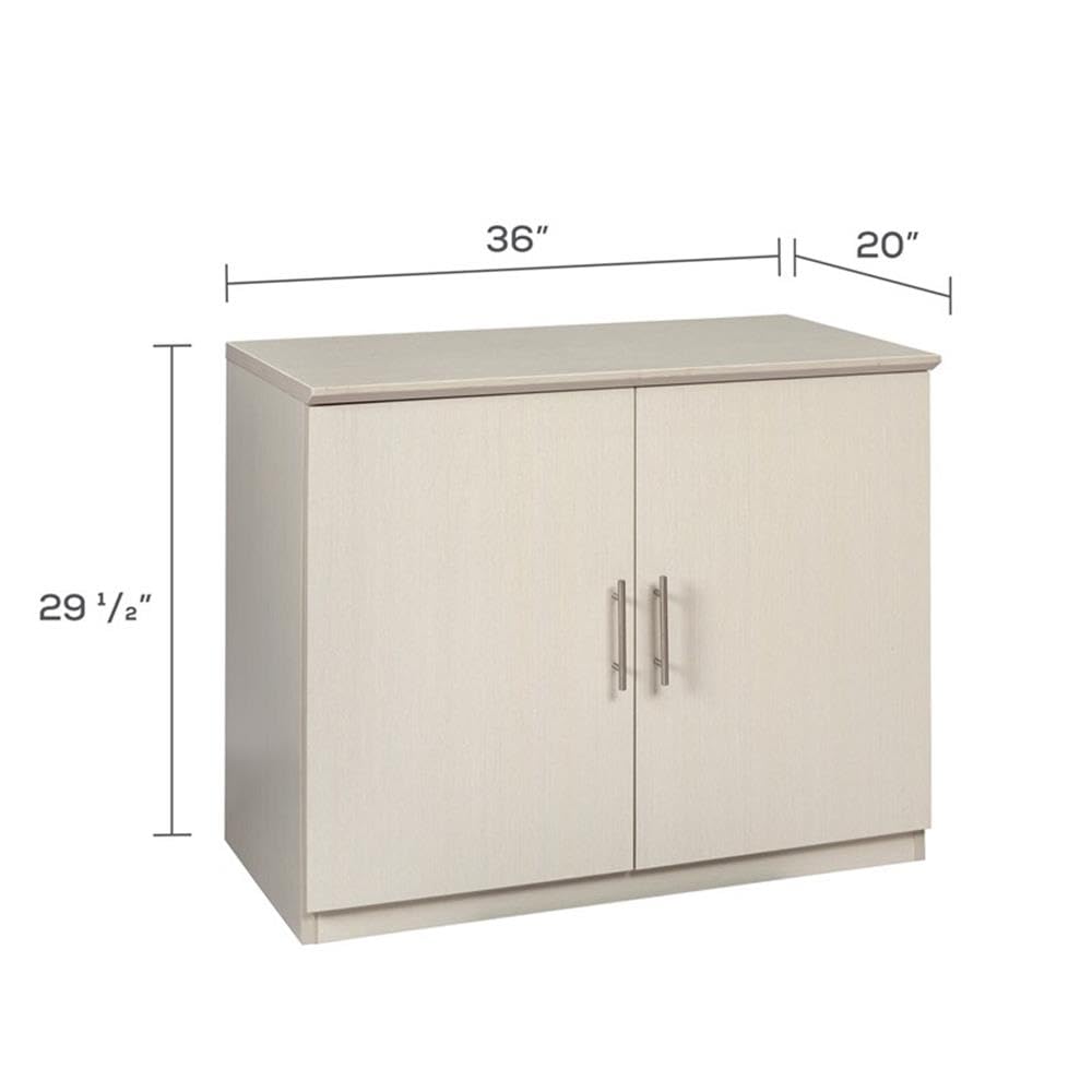 Safco Mayline MSCTSS Medina 2-Door Storage Cabinet, 36"W, Textured Sea Salt Laminate