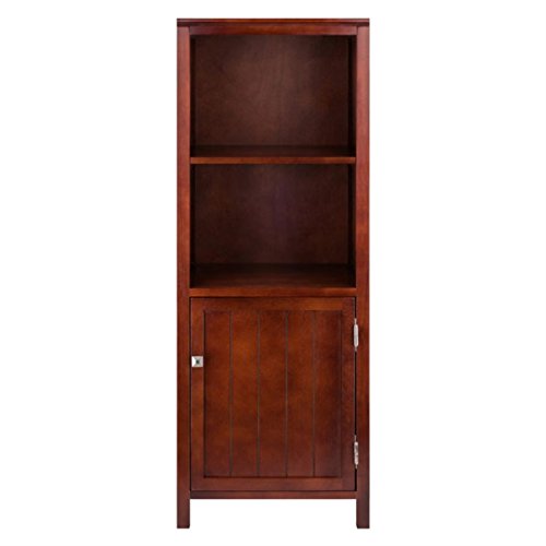 Ergode Wood 3-Pc Brooke Cupboard Set | French Country Charm | Modern Convenience | Solid & Composite Wood | Walnut Finish | Assembly Required (94421-VV)
