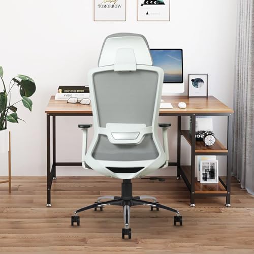 Cellbell Rio Office Chair High Back Mesh Ergonomic Backrest Design With Tilt Mechanism, Computer, Desk Chair, Work From Home Cha