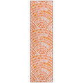 Seabreeze Sz7 Orange Coastal Rug Runner 2' 3" X 7 ' 6"