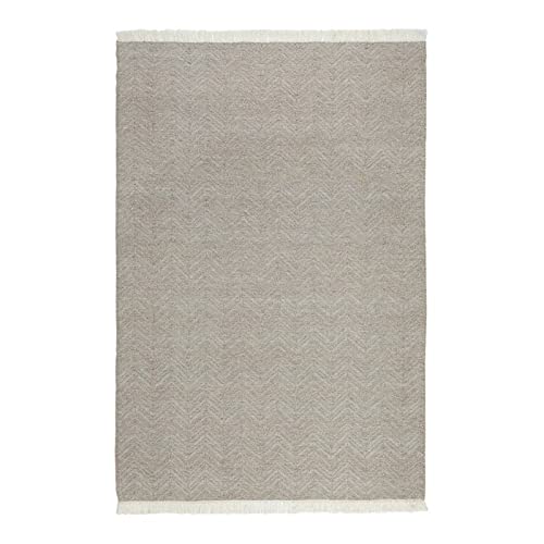 Kosas Home Miller Area Rug, Bedroom, Kitchen Living Room, 8' X 10', Dune Gray