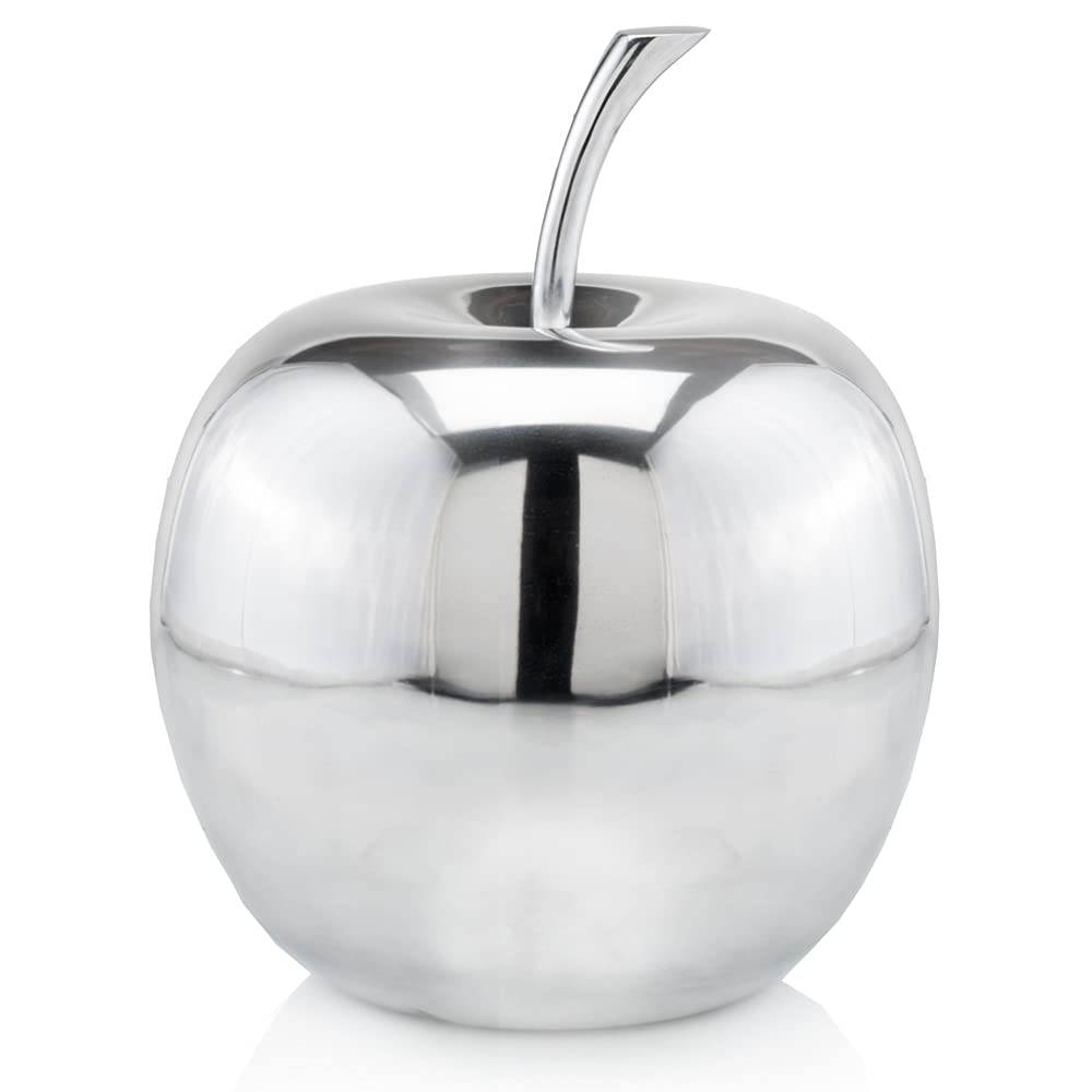 HomeRoots Decor 12-inch x 12-inch x 13-inch Buffed, Extra Large, Polished - Apple