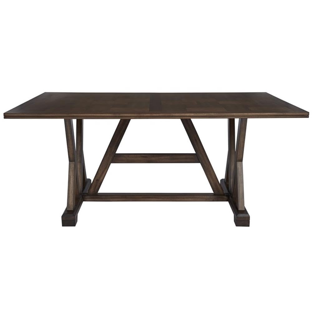 Progressive Furniture Mimosa Wood Dining Table in Walnut Brown