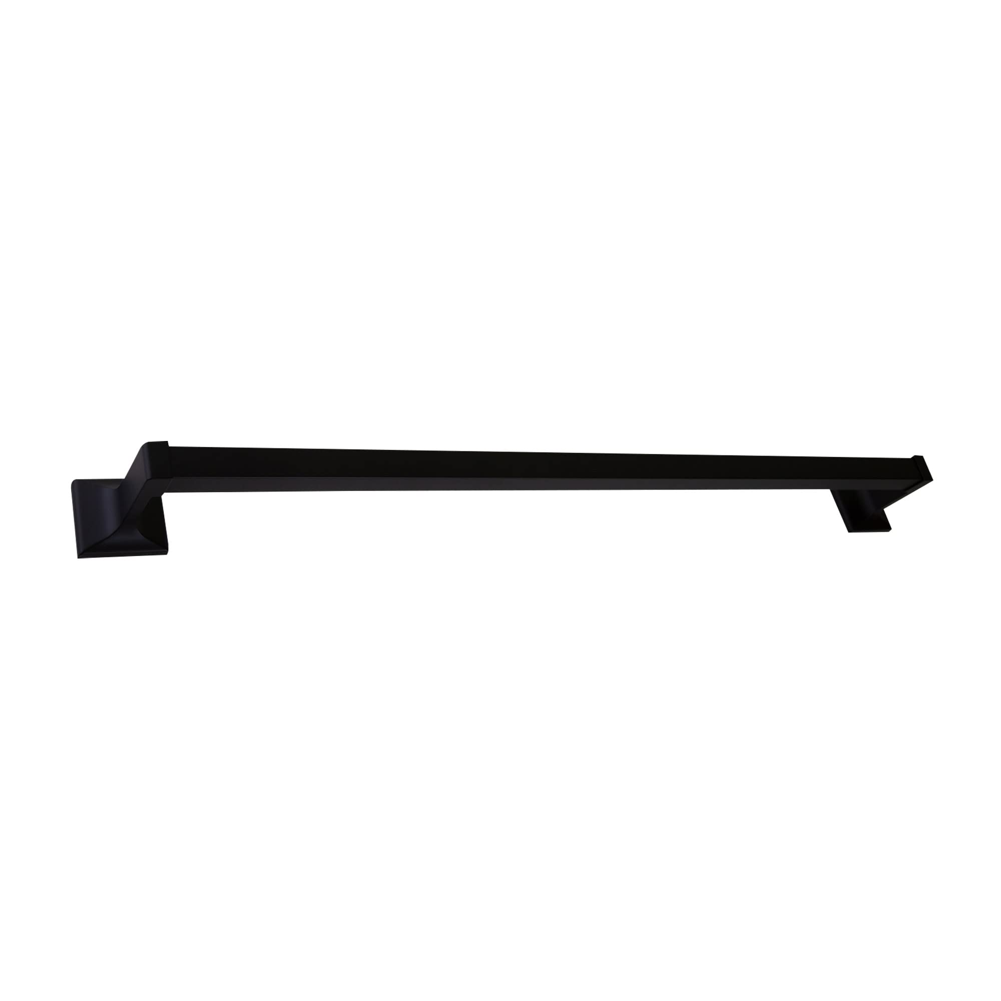 Design House 544577 Millbridge Modern 24-inch Towel Bar for Bathroom Bedroom Closet or Kitchen Matte Black