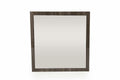 HomeRoots Furniture Hallway Bedroom Italian Modern Grey Mirror - 41' H