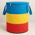 45 Liter Laundry Bag with Zipper, Large Foldable Clothes Storage Basket, Portable Laundry Organizer Bag with Handles for Dirty C