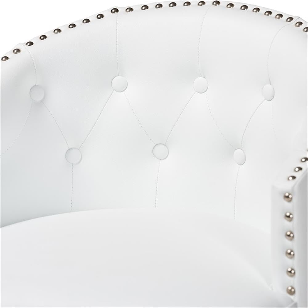 Baxton Studio Theron Swivel Counter Stool Set - Thumbnail 3