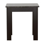 Coaster Home Furnishings Silas 3-Piece Faux-Marble Top Occasional Table Set Black