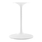 Modway Lippa 48" Mid-Century Modern Dining Table with Oval Top in Walnut