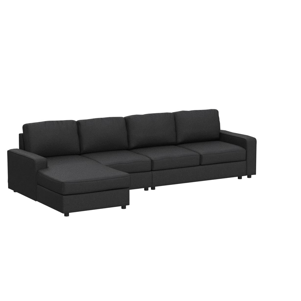 Lilola Home Dunlin Sofa with Reversible Chaise - Thumbnail 3