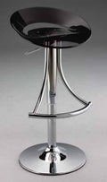 Neos Modern Furniture Arcrylic Bar Stool, Black