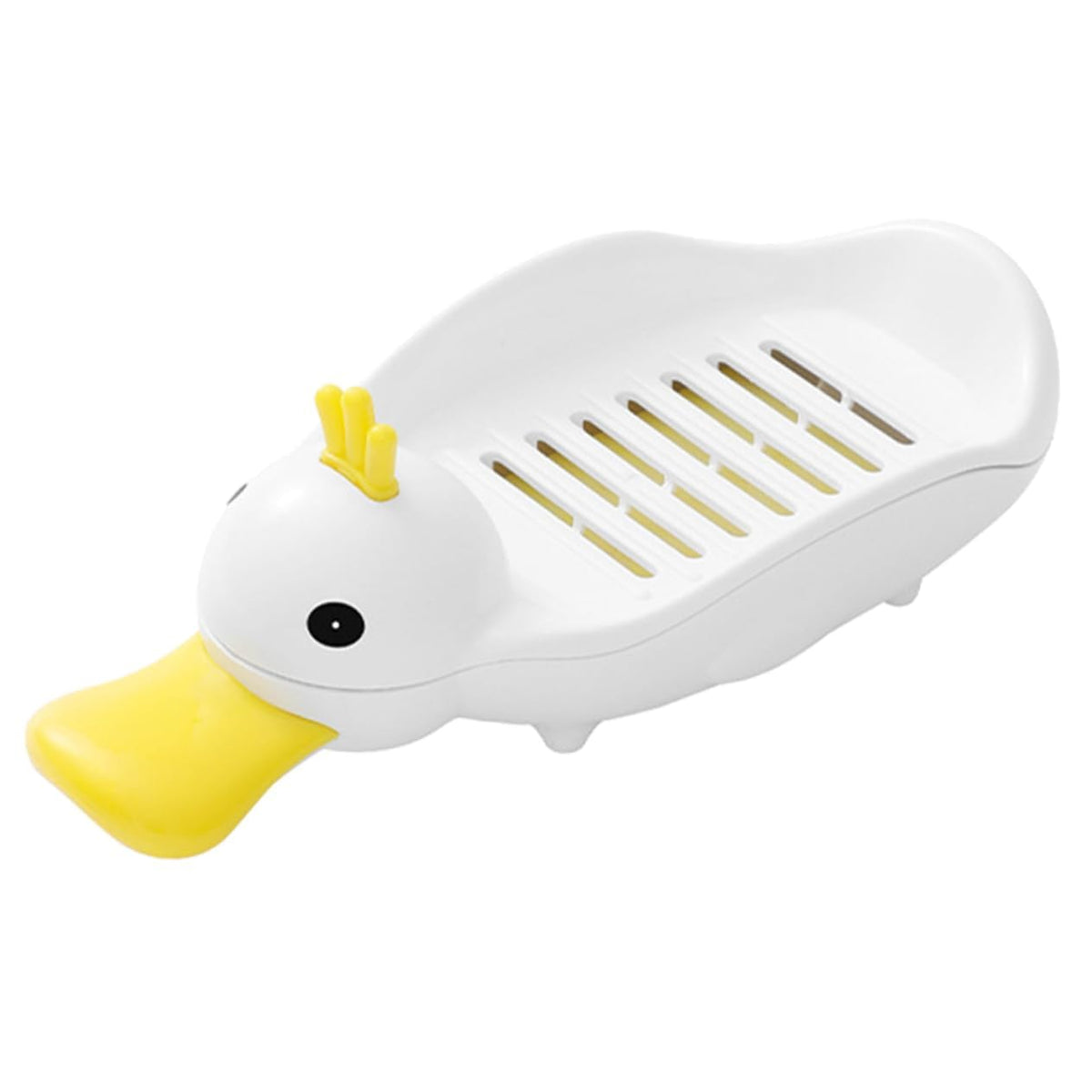 VernoCraft Duck Soap Tray  Cute NonSlip Soap Dish Holder for Bathroom Sink Shower Kitchen Office  MultiUse Organizer Contain