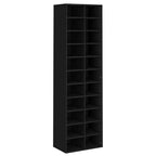 vidaXL Shoe Cubby, Shoe Cabinet with 22 Compartments, Shoe Rack, Shoe Storage Organizer for Entryway Hallway Bedroom Dorm Room, White Engineered Wood