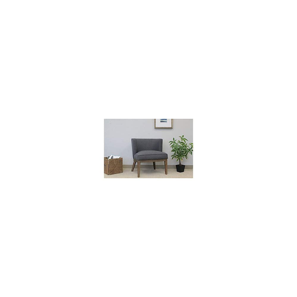 Lorell Linen Fabric Accent Chair