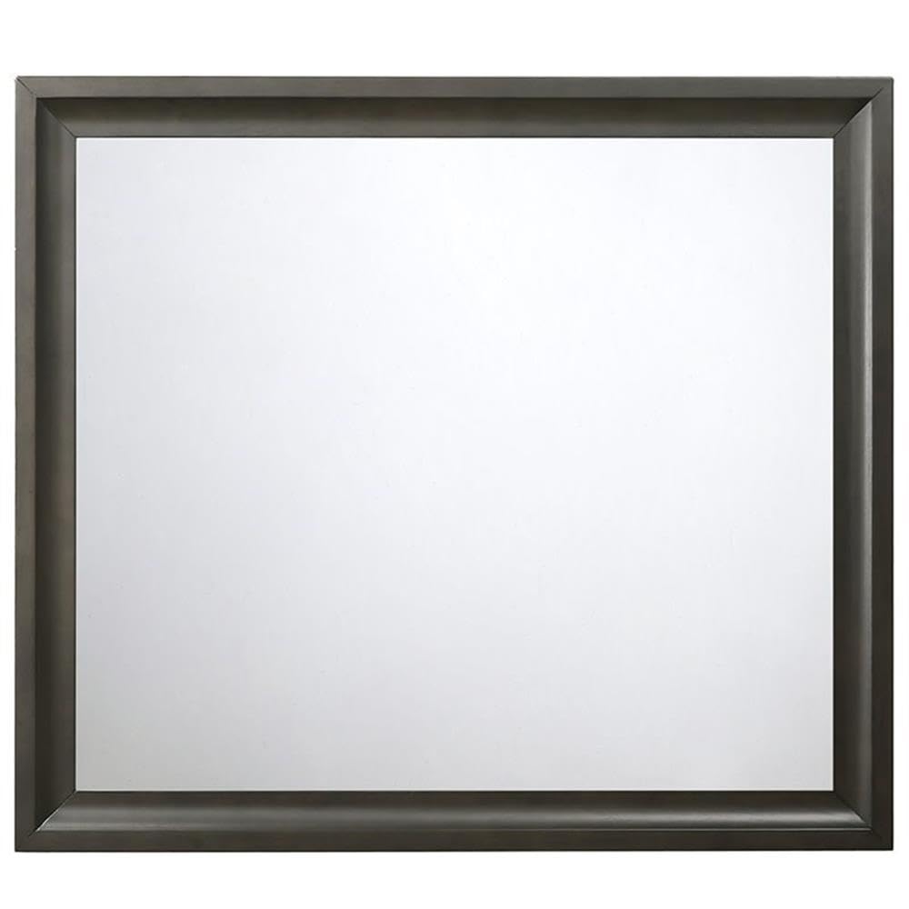 Acme Soteris Mirror in Antique Gray