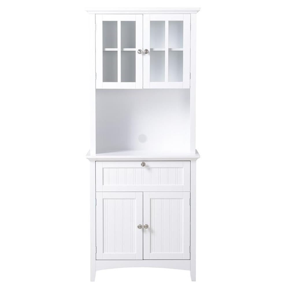 American Furniture Classics 25504 Hutch, Large, White